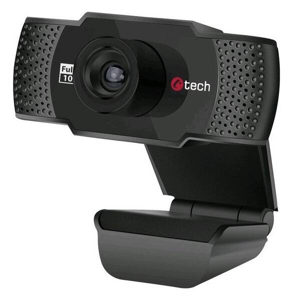 Webkamera C-Tech CAM-11FHD, 1080p (CAM-11FHD) černá (vráceno - použito 8800963386)