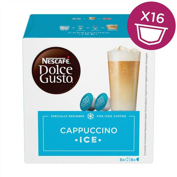 NESCAFÉ Dolce Gusto® Cappuccino Ice kávové kapsle 16 ks