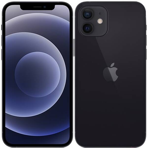 Mobilný telefón Apple iPhone 12 64 GB - Black (MGJ53CN/A)