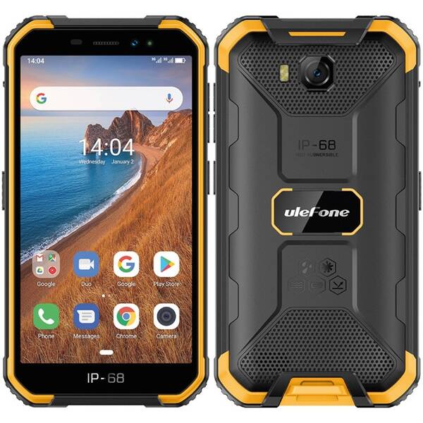 Mobilní telefon UleFone Armor X6 (ULE000329) černý/oranžový