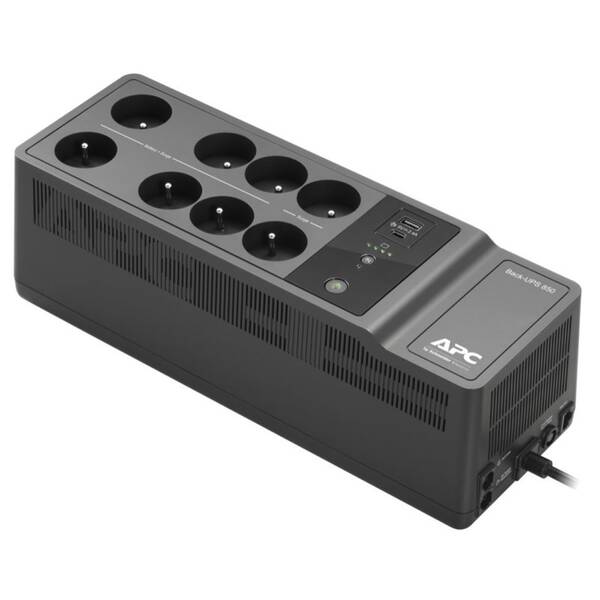 Záložný zdroj APC Back-UPS BE 850VA (500W), 230 V, nabíjecí porty USB/USB-C (BE850G2-CP)