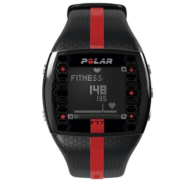 Chytré hodinky Polar FT7 M BL černé/červené