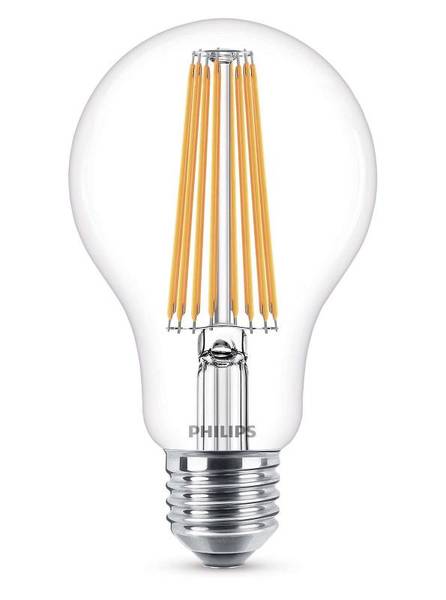 Žárovka LED Philips klasik, 11W, E27, teplá bílá (8718696742396)