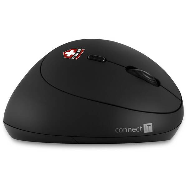 Myš Connect IT vertikální, ergonomická pro ženy (CMO-2600-BK) čierna