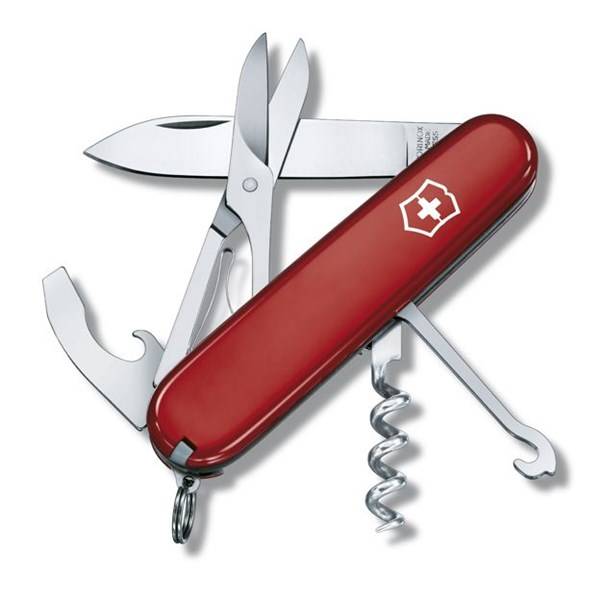 Nůž kapesní Victorinox Compact červený