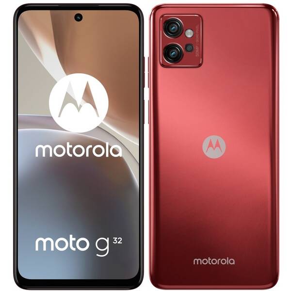 Mobilní telefon Motorola Moto G32 6GB/128GB - Satin Maroon (PAUU0026RO) (lehce opotřebené 8801944252)