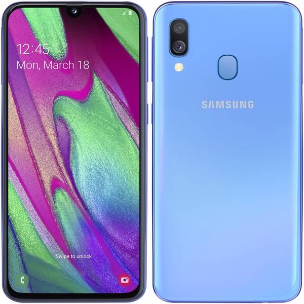 Mobilní telefon Samsung Galaxy A40 Dual SIM (SM-A405FZBDXEZ) modrý