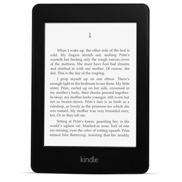 Čtečka e-knih Amazon KINDLE PAPERWHITE 3 2015 s reklamou (EBKAM1139) černá