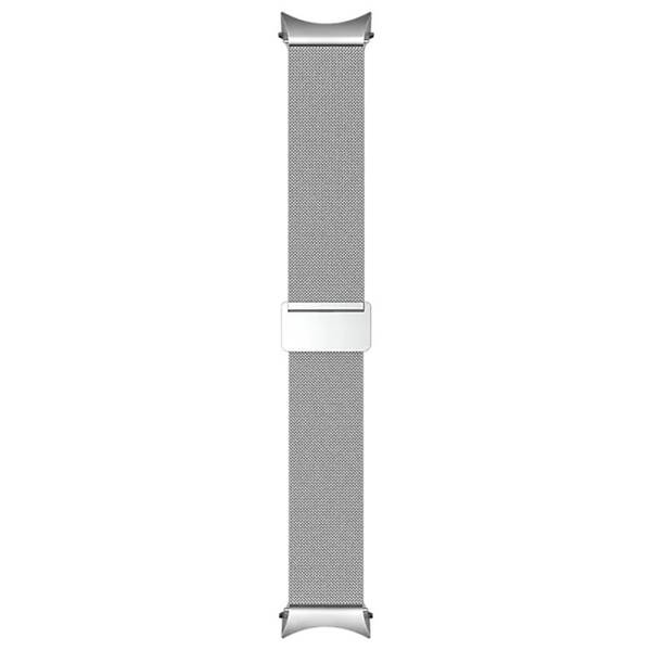 Řemínek Samsung Kovový z milánského tahu pro Watch4 44mm (velikost M/L) (GP-TYR870SAASW) stříbrný