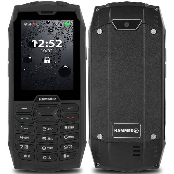 Mobilní telefon myPhone Hammer 4 Dual SIM (TELMYHHA4BK) černý