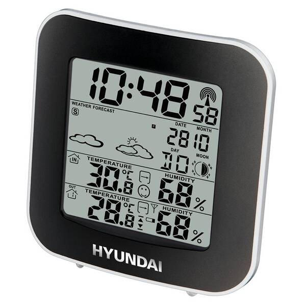 Meteorologická stanica Hyundai WS 8236 čierna/strieborná