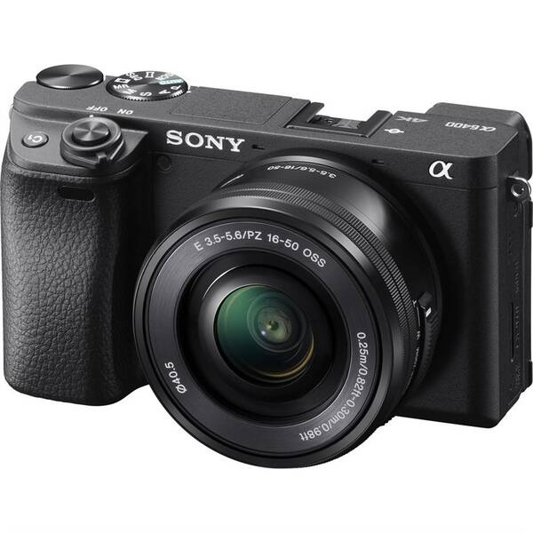 Digitálny fotoaparát Sony Alpha 6400 + 16-50 čierny