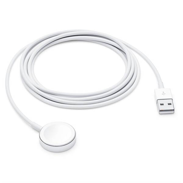 Nabíjecí kabel Apple magnetický pro Apple Watch, 2m (MX2F2ZM/A) bílý