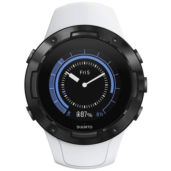 GPS hodinky Suunto 5 - White black (SS050446000)