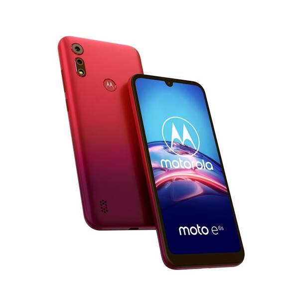 Mobilní telefon Motorola Moto E6s (PAJE0018PL) červený