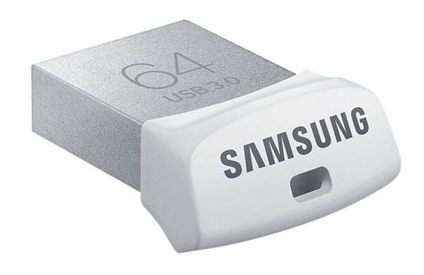 USB Flash Samsung FIT 64GB (MUF-64BB/EU) bílý