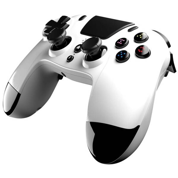 Gamepad Gioteck VX-4 trigger pre PS4, PC (VX4PS4-34-MU) biely