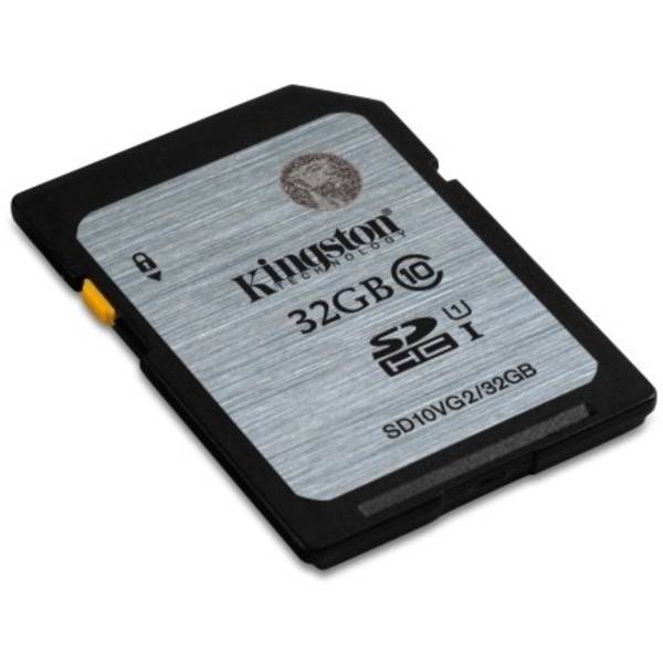 Paměťová karta Kingston SDHC 32GB UHS-I U1 (45R/10W) (SD10VG2/32GB)