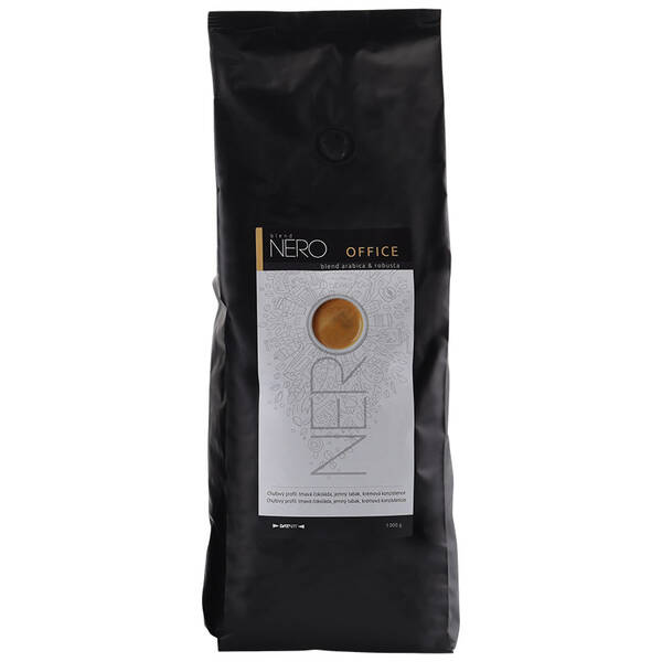 Káva zrnková Nero Caffé Crema/Office,1 kg (406133)
