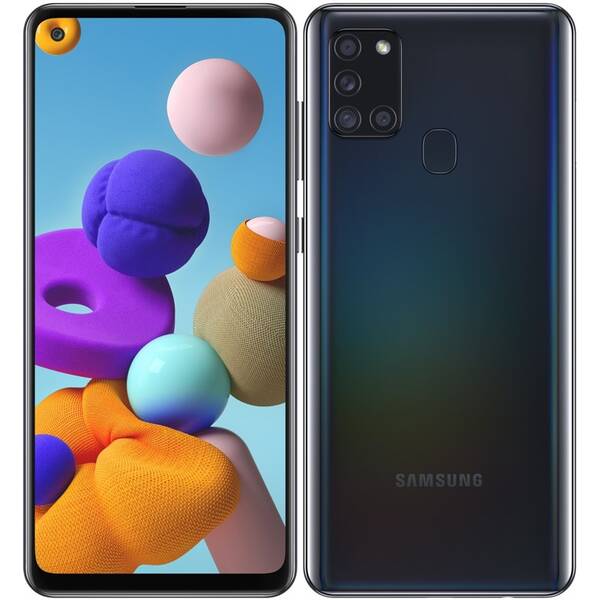 Mobilní telefon Samsung Galaxy A21s 128 GB (SM-A217FZKUEUE) černý