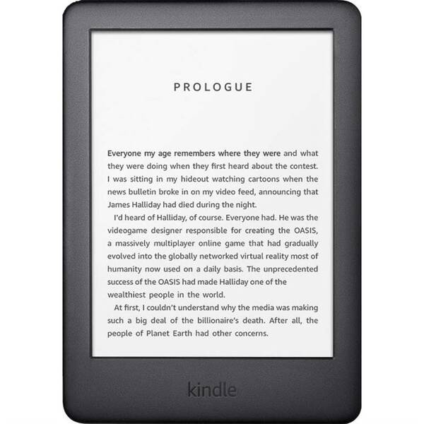 Čítačka kníh Amazon Kindle Touch 2020 s reklamou (EBKAM1155) čierna
