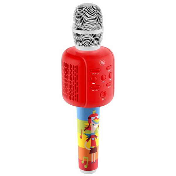 Karaoke mikrofón GoGEN DÉČKO MIKROFON červený