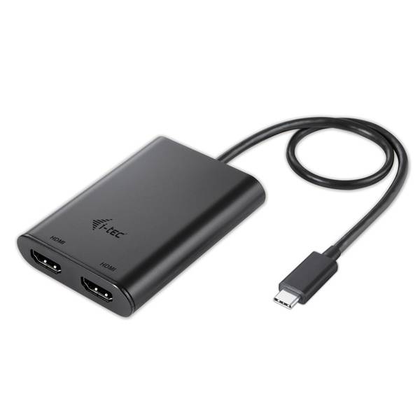 Redukcia i-tec USB-C/2x HDMI (C31DUAL4KHDMI) čierna