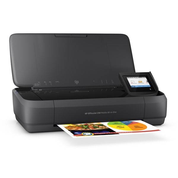 Tiskárna inkoustová HP Officejet 252 Mobile AiO (N4L16C#A82) černé