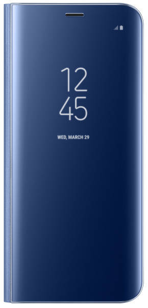 Pouzdro na mobil flipové Samsung Clear View pro Galaxy S8 (EF-ZG950C) (EF-ZG950CLEGWW) modré