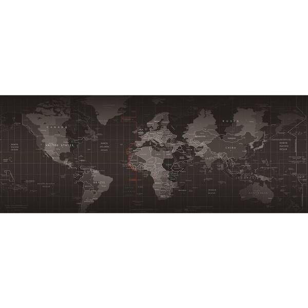 Podložka pod myš WG 75 × 30 cm - mapa sveta (8555)
