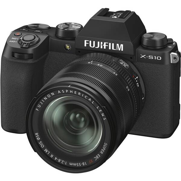 Digitálny fotoaparát Fujifilm X-S10 + 18-55 mm čierny