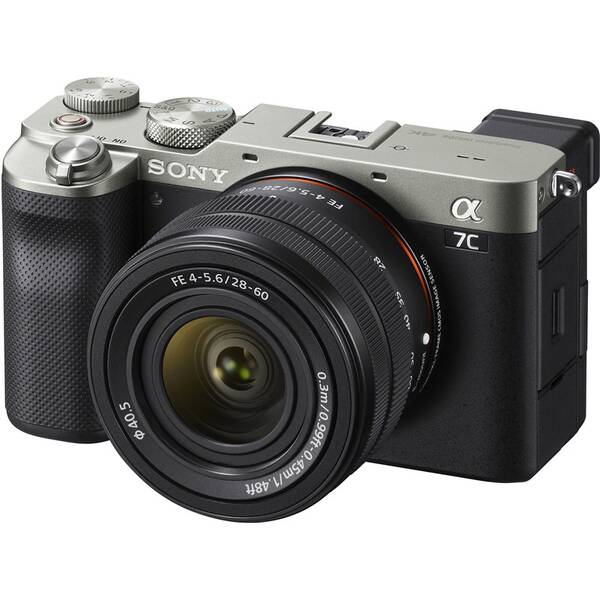 Digitálny fotoaparát Sony Alpha 7C + 28-60 strieborný