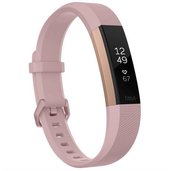 Fitness náramek Fitbit Alta HR small - Pink Rose Gold (FB408RGPKS-EU)