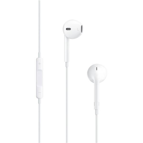 Slúchadlá Apple EarPods 3,5mm (MNHF2ZM/A) biela