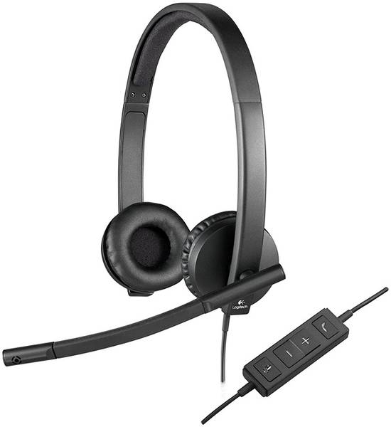 Headset Logitech H570e (981-000575) černý