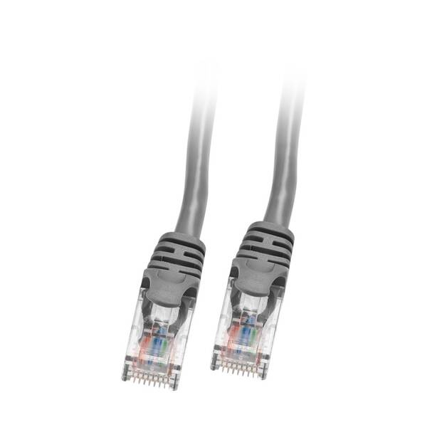 Kábel GoGEN sieťový, krútený (RJ45), 5m (NET500MM02) sivý