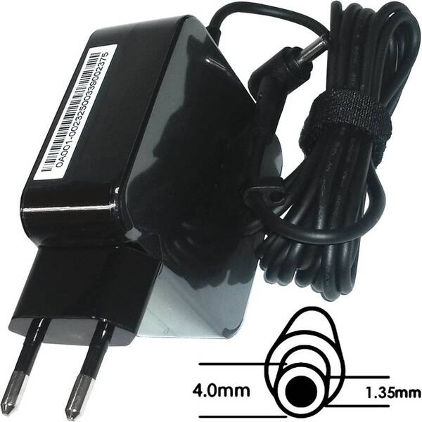 Sieťový adaptér Asus 45W 19V 2P BLK(AC FIX) s EU plug (B0A001-00232500)