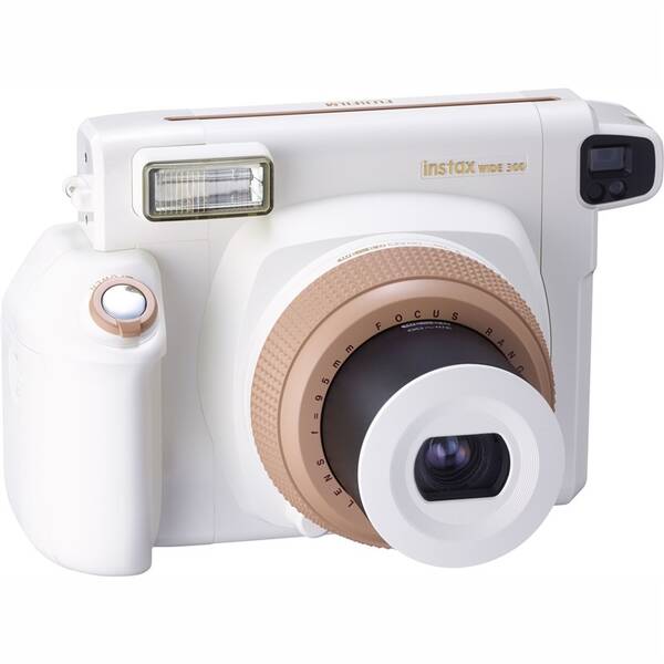 Instantní fotoaparát Fujifilm Instax wide 300 bílý/hnědý