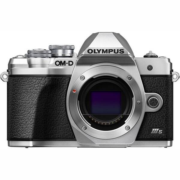 Digitální fotoaparát Olympus E-M10 III S (V207110SE000) stříbrný