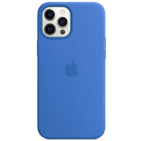 Kryt na mobil Apple Silicone Case s MagSafe pro iPhone 12 Pro Max - středomořsky modrý (MK043ZM/A) (vráceno - použito 8801331478)