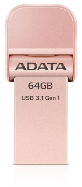 USB Flash ADATA AI920 i-Memory 64GB Lightning/USB 3.1 (AAI920-64G-CRG) růžový