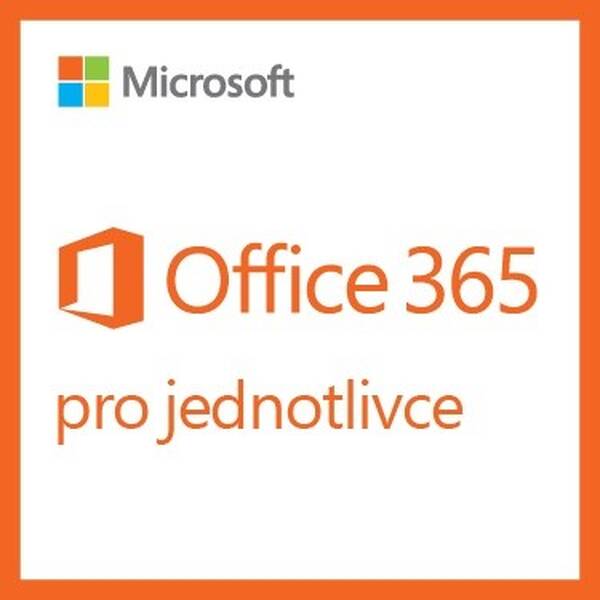 Software Microsoft Office 365 pro jednotlivce CZ ESD licence (QQ2-00012)