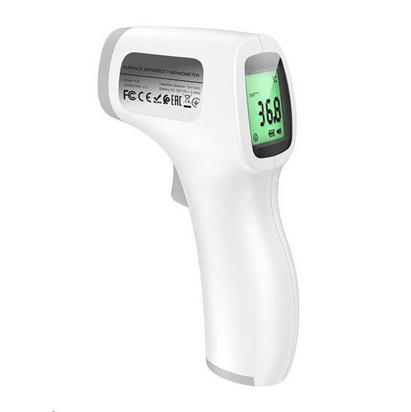 Teploměr Hoco YQ6 Infrared Thermometer plast (vráceno - použito 8801271483)
