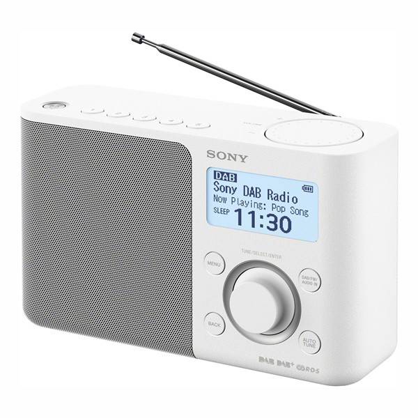 Rádioprijímač s DAB+ Sony XDR-S61DW biely