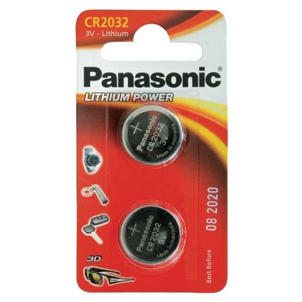 Batéria lítiová Panasonic Lítium Power CR2032, blister 2ks (CR-2032EL/2B)