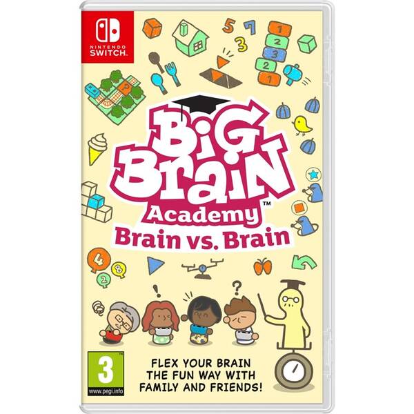 Hra Nintendo SWITCH Big Brain Academy: Brain vs Brain (NSS065)