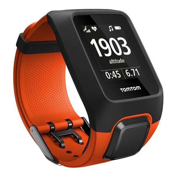 Chytré hodinky Tomtom Adventurer Cardio + Music (1RKM.000.00) oranžové