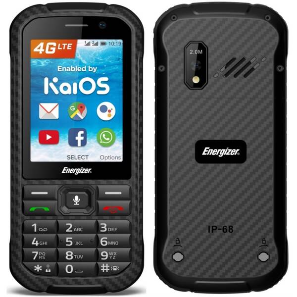 Mobilný telefón Energizer Hardcase H280S LTE (TELENTH280SBK) čierny