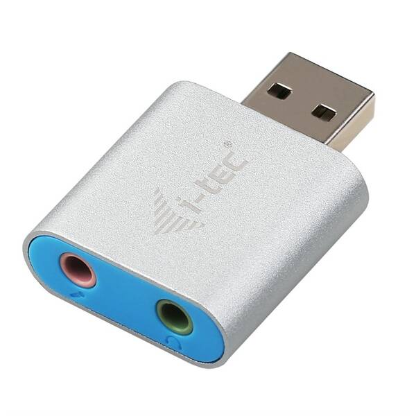 Redukce i-tec Metal USB/2x 3,5mm (U2AMETAL) (vráceno - použito 8800522474)
