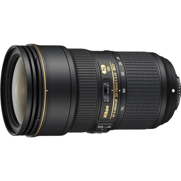 Objektív Nikon NIKKOR 24-70 mm f/2.8E ED VR AF-S (JAA824DA) čierny